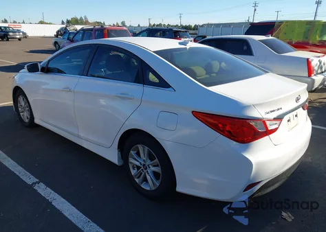 2014 Hyundai Sonata Gls из США, поврежденный, VIN 5NPEB4AC6EH870815